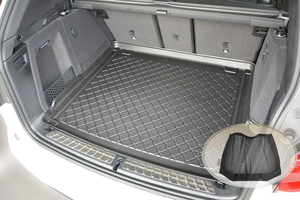Z3294161 Gummierte Kofferraumwanne fahrzeugspezifisch + Klett-Organizer (Laderaumwanne, Kofferraumma