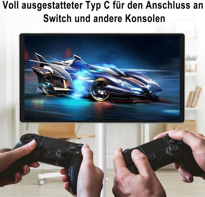 OFD 21.5" Portable TV on Wheels,Android 13 OS,1080p,6+128GB,Speicher Tragbarer Fernseher, 100% sRGB,