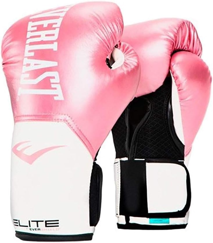 Everlast Unisex Powerlock Training Handschuhe 12oz Pink/Weiss, 12oz Pink/Weiss