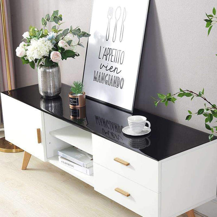 CIEEIN CIEHT Haushalt Küche PVC Tischdecke Tischmatte Schreibtisch Tischfolie Tischschutz Matte Wass