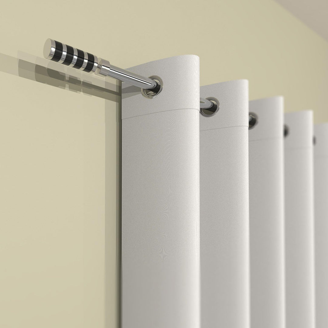 Gcurtain Vorhangstangen Set Metallstange Standard Durchmesser 5/8"-3/4"(16-19 mm) Einstellbar Hochbe
