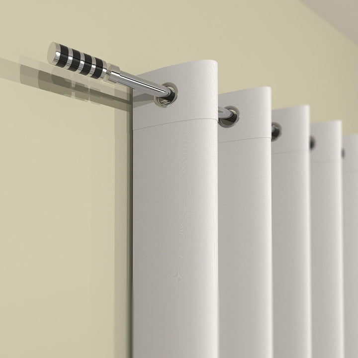 Gcurtain Vorhangstangen Set Metallstange Standard Durchmesser 5/8"-3/4"(16-19 mm) Einstellbar Hochbe
