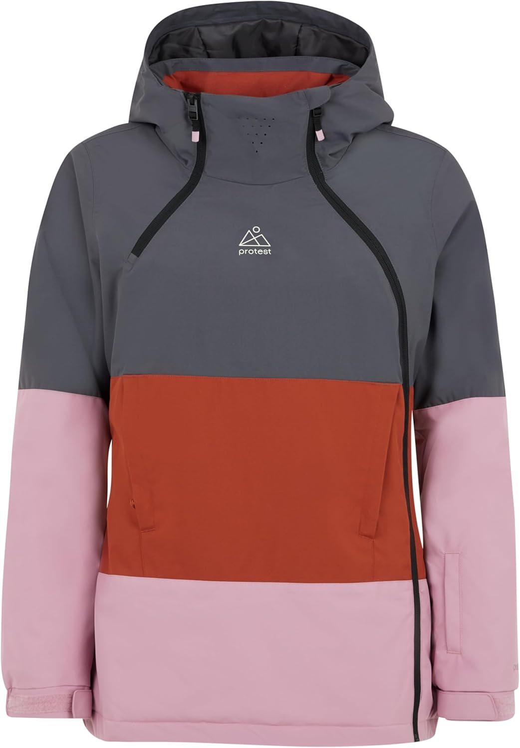 Protest Damen Ski- Und Snowboardjacken PRTLIMIA Shadow Grey XS, Shadow Grey XS