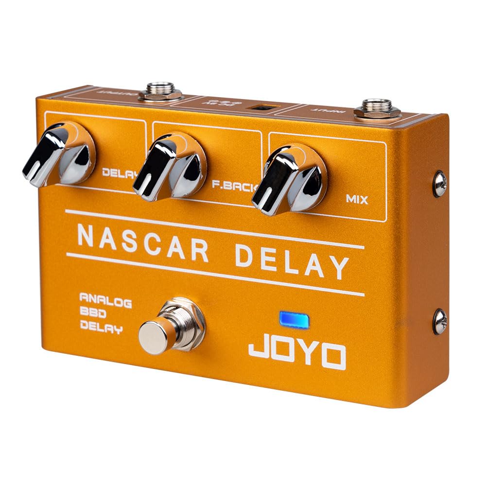 JOYO Analoges Delay-Effektpedal der R-Serie, Vintage, warmer natürlicher Klang für sentimentale E-Gi