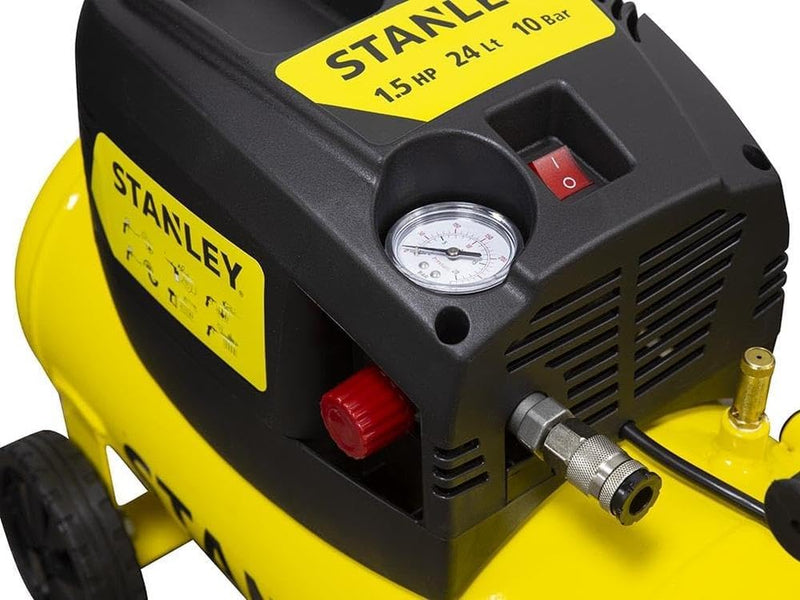 STANLEY Kompressor D 200/10/24, max 10bar, 24l Tank, 1,5PS, 180l/min