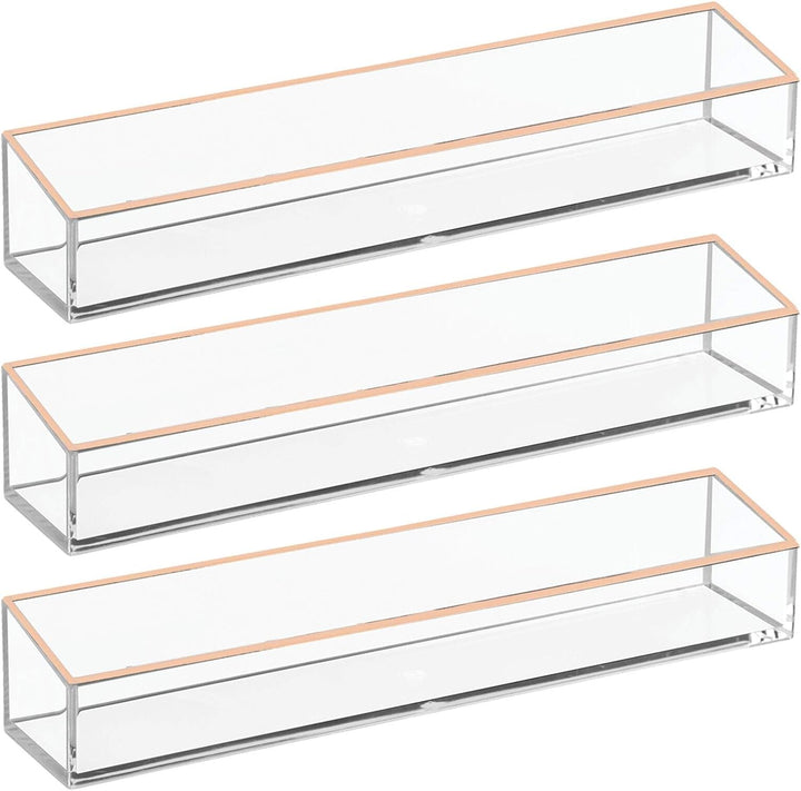 mDesign Kosmetik Organizer – Aufbewahrungsbox für Lippenstift, Lidschatten, Pinsel & Co. – Schminkau