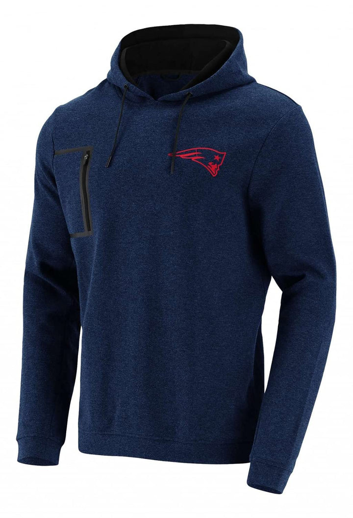 Fanatics - NFL New England Patriots Mono Premium Graphic Hoodie - Blau Farbe Blau, Grösse XL