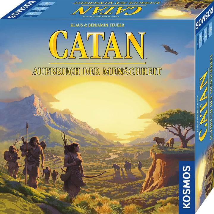 KOSMOS 683221 CATAN - Aufbruch der Menschheit, eigenständiges Spiel, deutsche Version, Gesellschafts