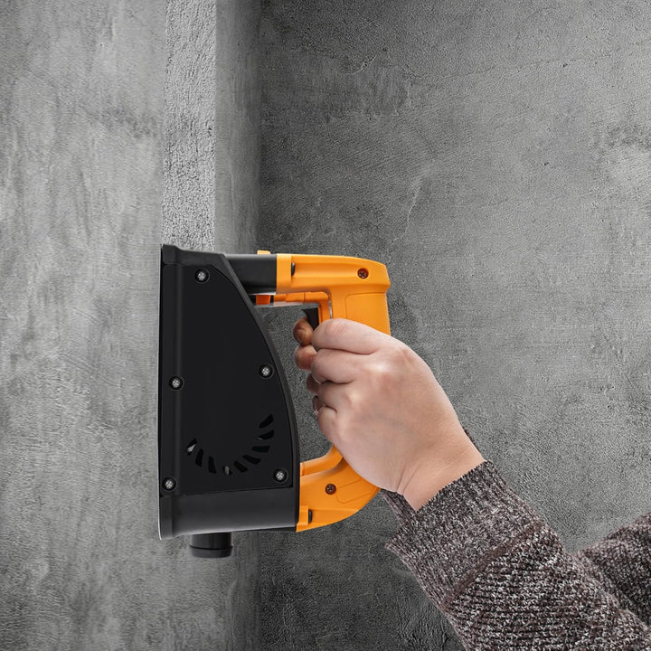 Elektrischer Wandschaber Putzfräse Mauerfräse,1200W Handhobel Sanierungsfräse Hobelmesser,Wandhobelm