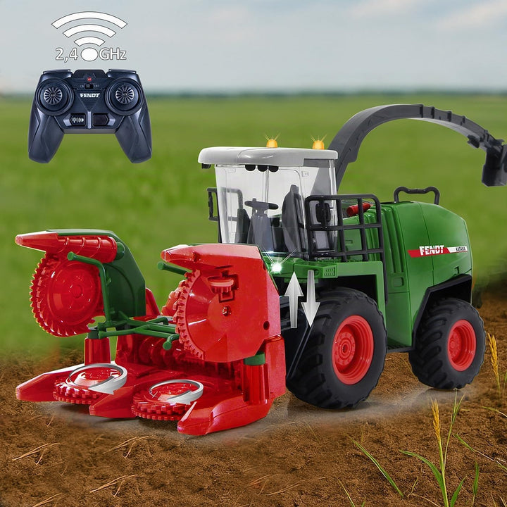 JAMARA 405315 Fendt Katana Feldhäcksler RC 1:24S - Traktor Fendt Spielzeug, Ferngesteuert RC Traktor