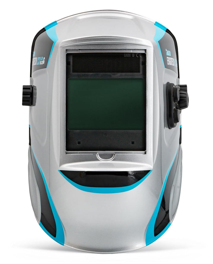 GYS Schweisshelm LCD ERGOTECH+ 5/9 - 9/13 SILVER TRUE COLOR
