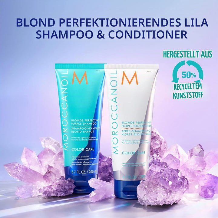 Moroccanoil Blonde Perfecting Lila Conditioner für perfektes Blond 200 ml, 200 ml