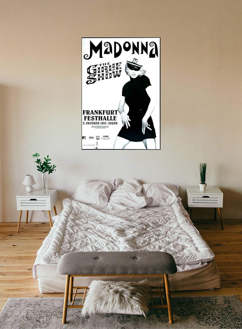 Madonna - The Girlie Show, Frankfurt 1993 » Konzertplakat/Premium Poster | Live Konzert Veranstaltun