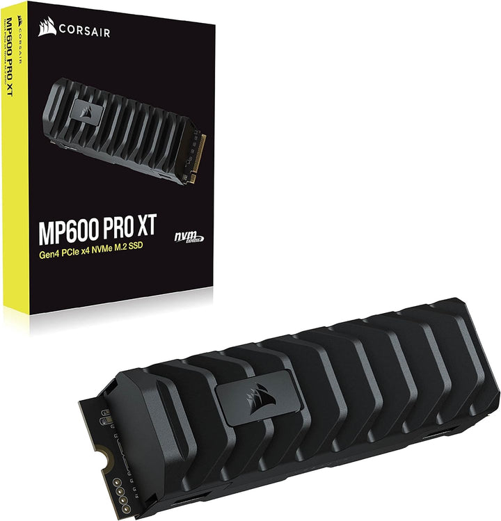 Corsair MP600 PRO XT 2 TB Gen4 PCIe x4 NVMe M.2 SSD (Sequenziellen Lesegeschwindigkeitenvon bis zu 7
