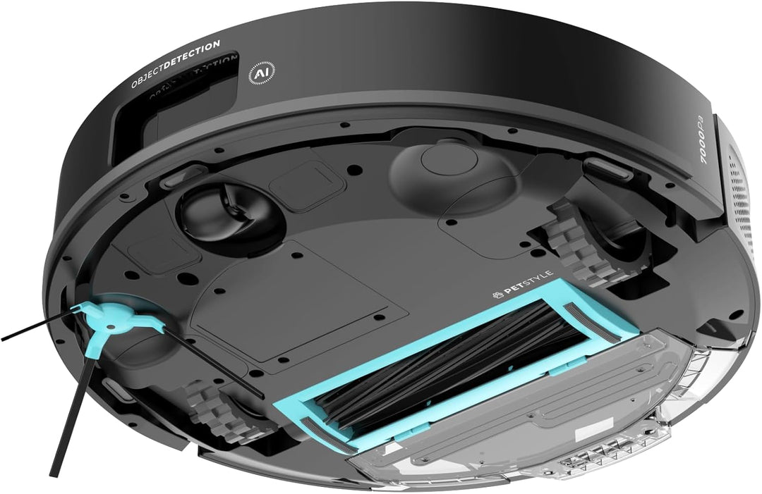 Cecotec Saugroboter und Wischroboter mit Selbstentleerungsstation Conga Y80. Lasernavigation und KI,