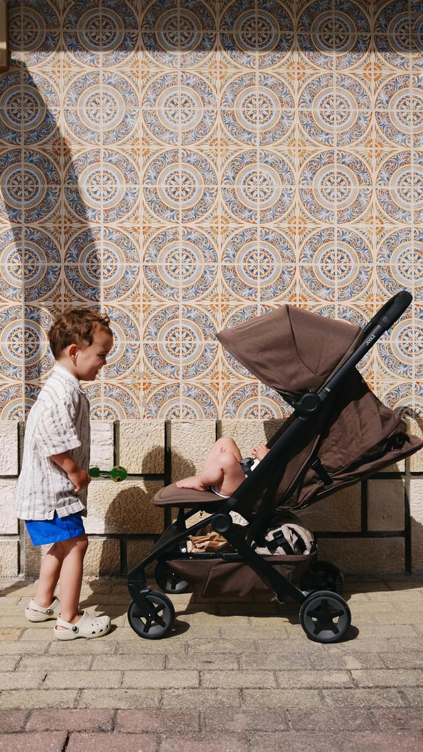 Joolz Aer2 Reise-Kinderwagen, Kompakter Reisebuggy für Baby und Kleinkind | Einhand-Faltung, Liegefu