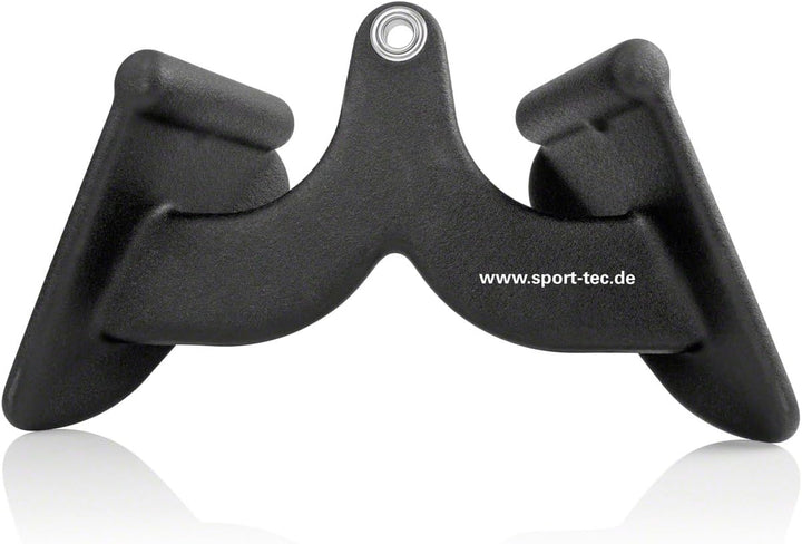 Sport-Tec ergonomischer Rudergriff, Seilzug Krafttraining Muskelaufbau Bizeps Curls, 31,5x16 cm