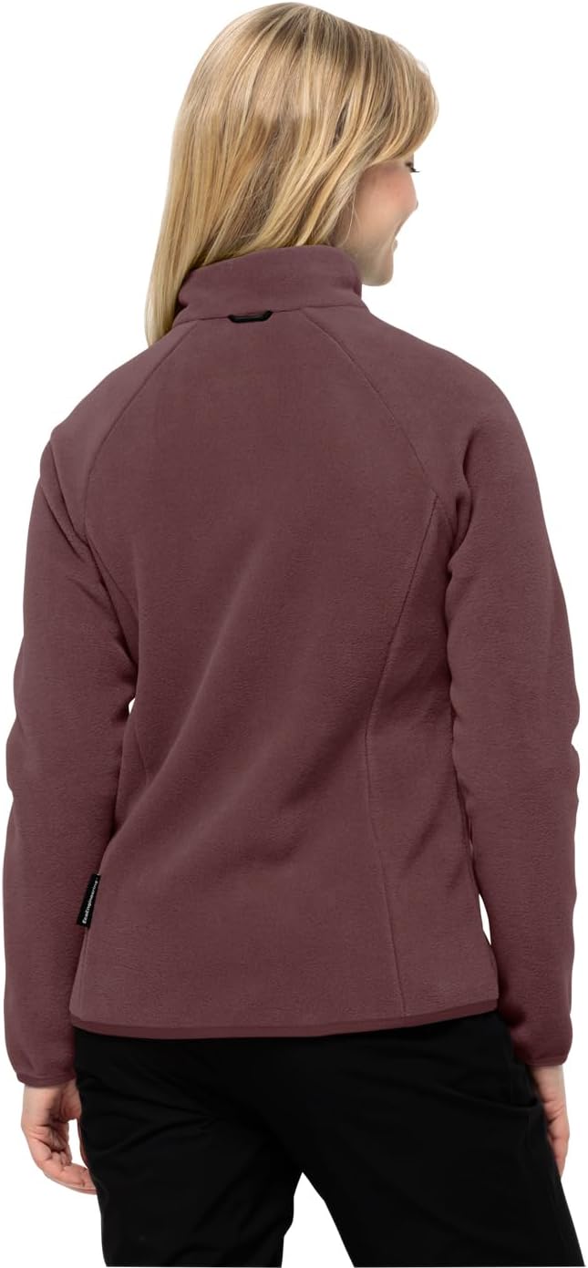 Jack Wolfskin Damen Moonrise Fz W Fleece-Jacke (1er Pack) S dark maroon, S dark maroon
