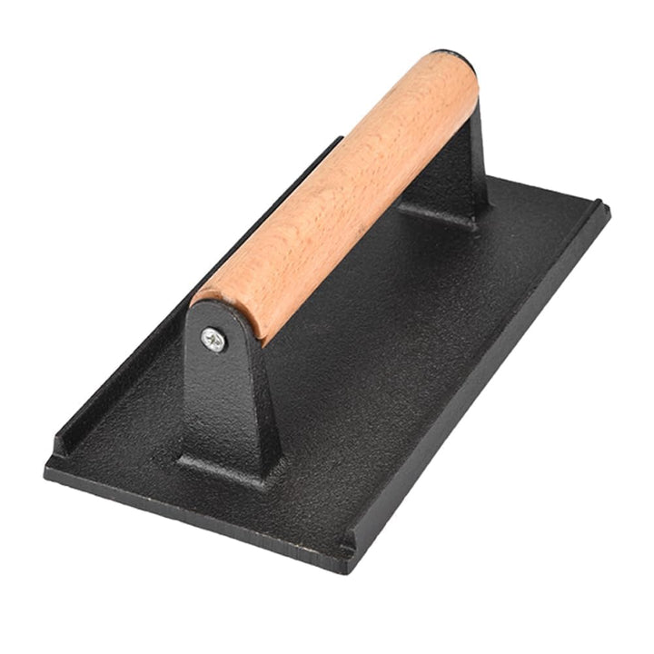 Fleischpresse, Burgerpresse, Steakgewicht Holzgriff Speckgrill, Hamburgerpresse, Pro für Grills, Gri