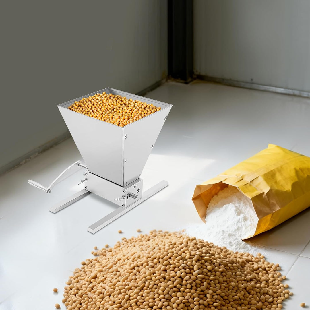 4 l manuelle Getreidemühle, Getreidebrecher, Malzmühle