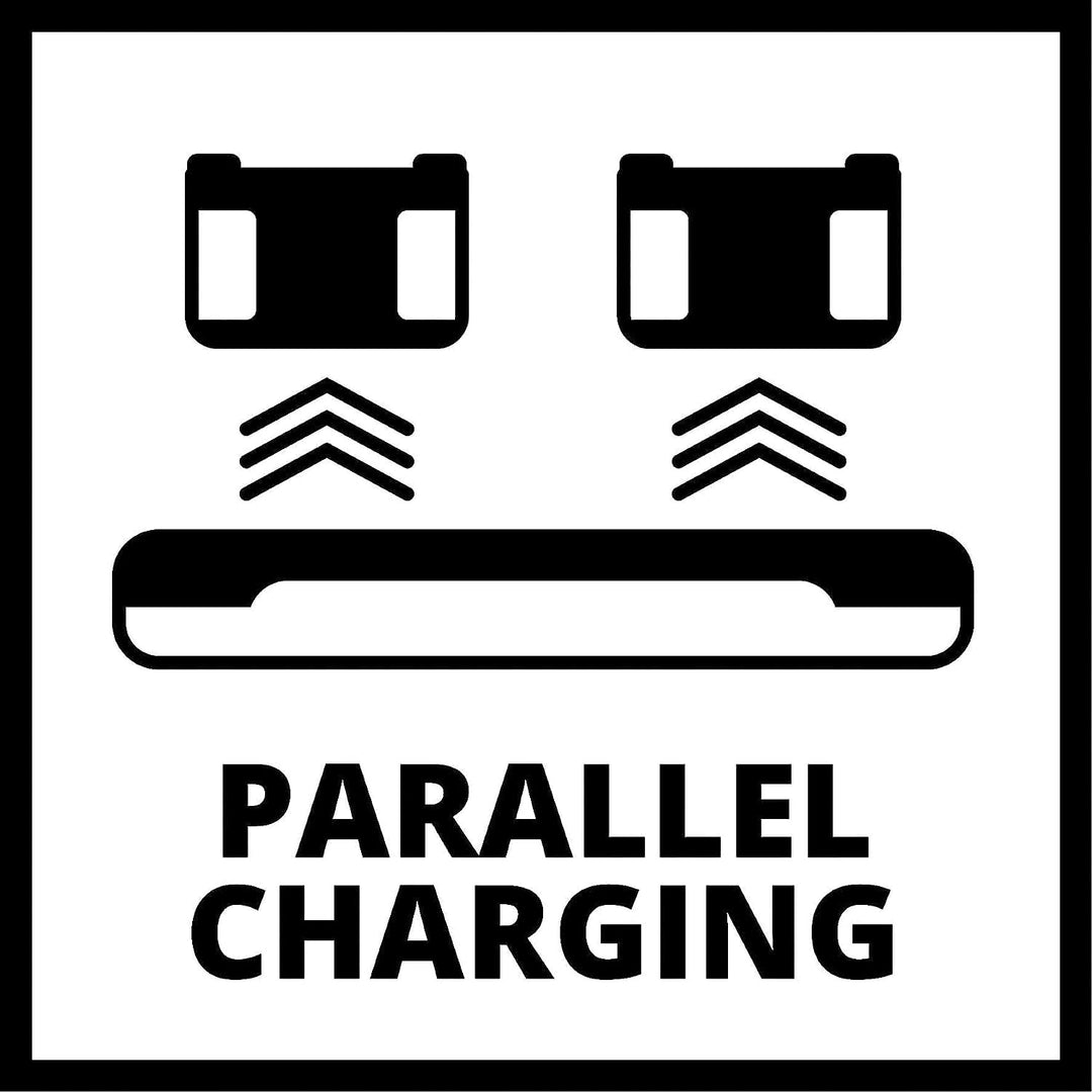 Einhell Ladegerät Power X-Twincharger 3A Power X-Change (Li-Ion, 18V, gleichzeitiges Laden von 2x 18