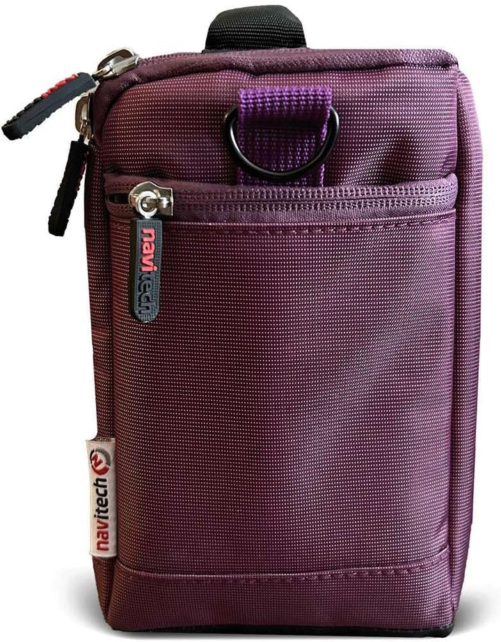 Navitech Lila Fernglas Tasche Kompatibel mit dem Nikon Monarch M7 10x42 Fernglas