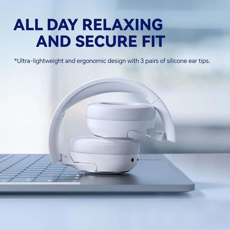 TONEMAC H2 Over-Ear Kopfhörer Bluetooth 5.3, HiFi Stereo,50 Std,Eingebautes Mikrofon, Faltbares für