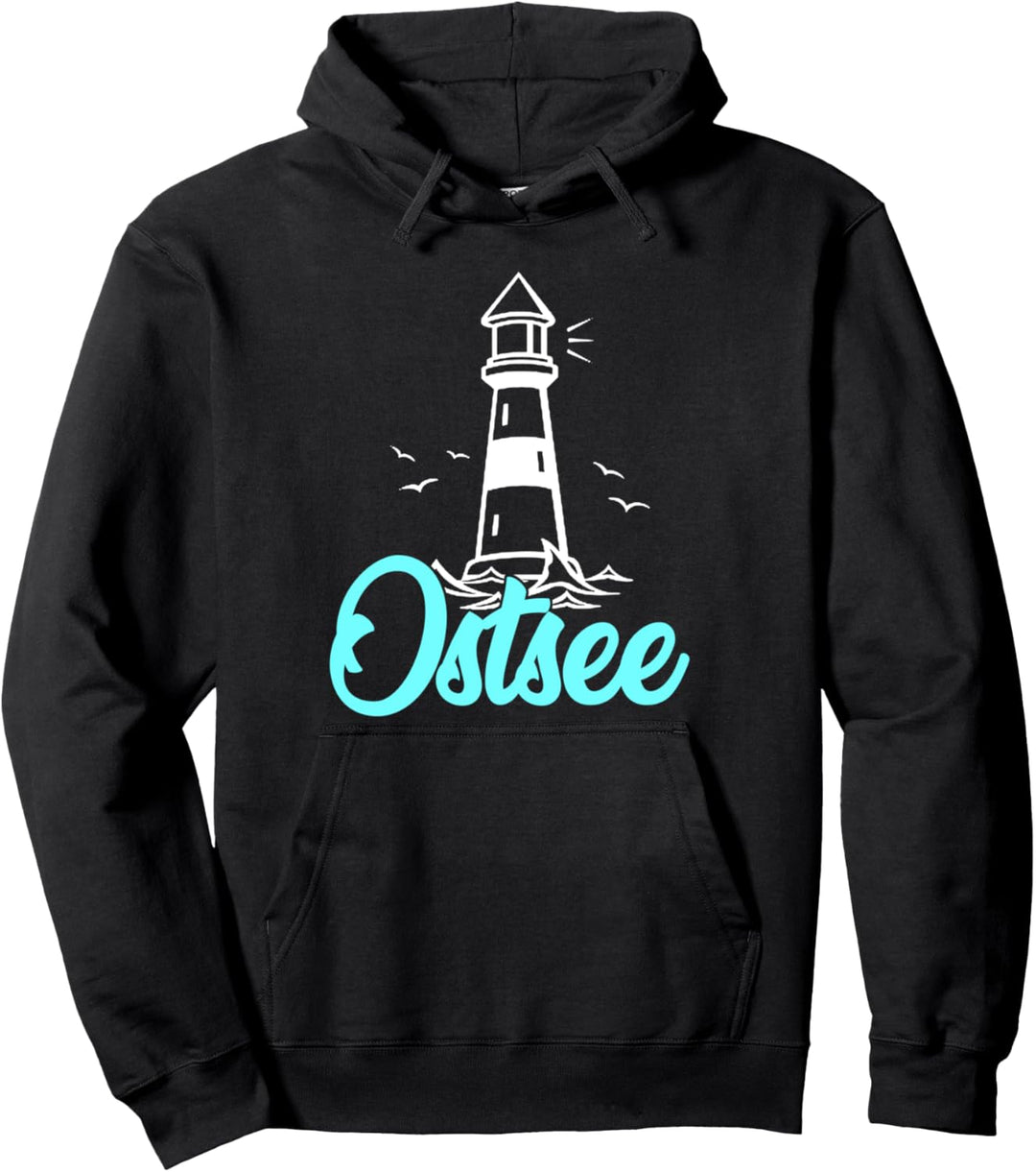 Ostsee Leuchtturm Möwe Rügen Usedom Fehmarn Pullover Hoodie