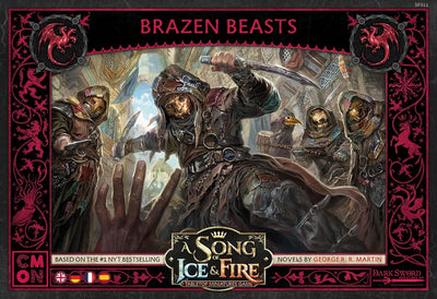 CMON | A Song of Ice & Fire – Messingtiere | Erweiterung | Tabletop | 2 Spieler | Ab 14+ Jahren | 45