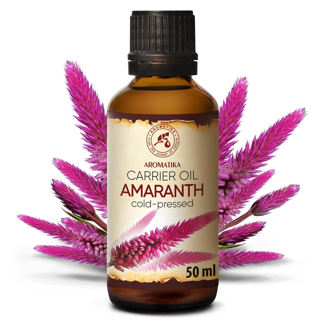 Amaranthöl 50 ml - Amaranthus Сaudatus Seed Oil - reines und natürliches Basisöl - Amaranthöl Basic