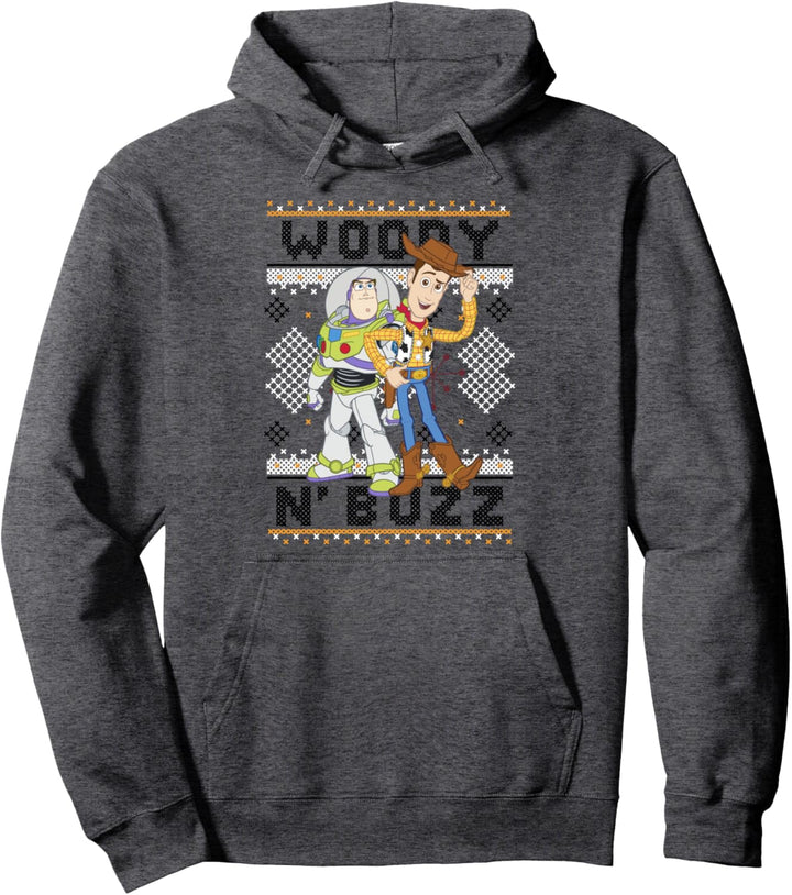 Disney Pixar Toy Story Woody Buzz Ugly Weihnachten Pullover Hoodie