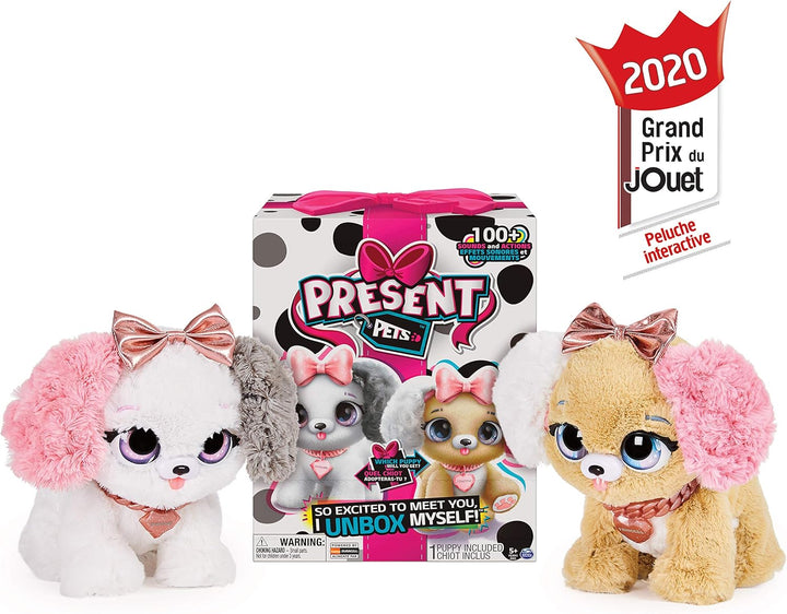 Interaktiver Plüschhund Fancy mit vielen Geräuschen und Funktionen, ab 5 Jahren Present Pets - Fancy
