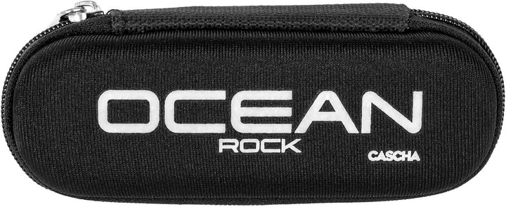 Ocean Rock Blues Harmonica in E, blue (incl. stylish softcase and cleaning cloth) E-Dur blau, E-Dur