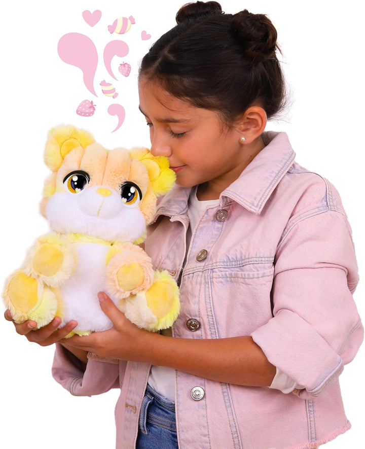 COTTON CUTIES, Überraschungs-Kuscheltiere, Zuckersüsse duftende Plüschtiere, die wie Zuckerwatte Aus