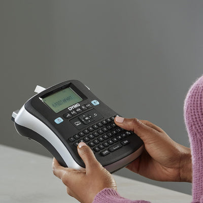 DYMO LabelManager 210D Beschriftungsgerät | Etikettiergerät mit QWERTZ Tastatur & grossem Grafikdisp