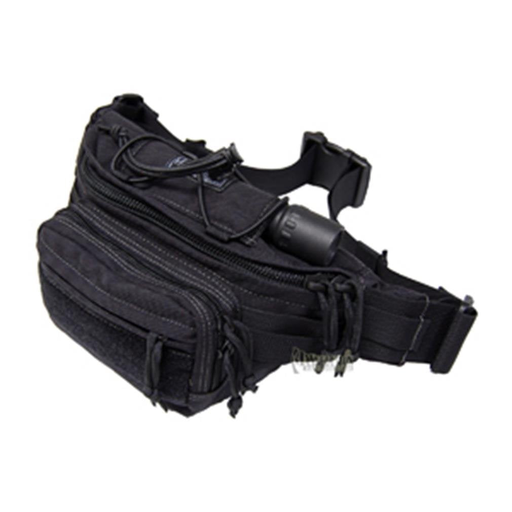 Maxpedition Versipack Octa, 2.1 liters Schwarz, Schwarz
