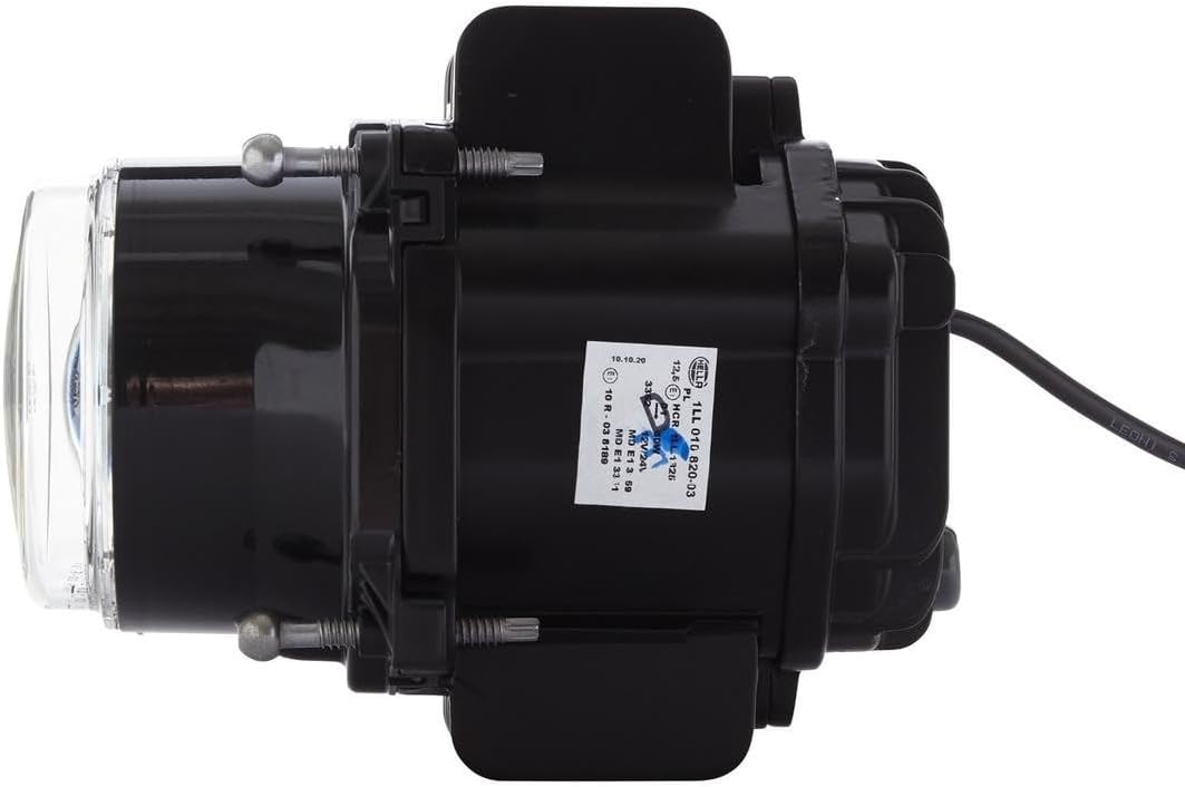 HELLA - DE/LED-Hauptscheinwerfer - 90mm Performance Bi-LED L70 - 12/24V - Einbau - Lichtscheibenfarb
