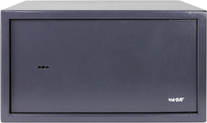 HMF 49204-11 Tresor passend für Laptop und Ordner, Möbeltresor Doppelbartschloss, 45,0 x 25,0 x 36,5