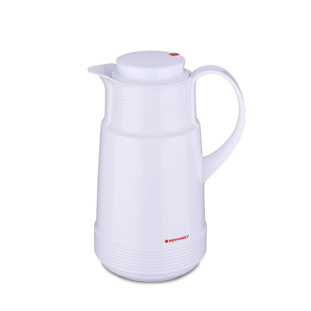 ROTPUNKT Isolierkanne 320 KATRIN 1,0 l | Zweifunktions-Drehverschluss | BPA Frei- gesundes trinken |