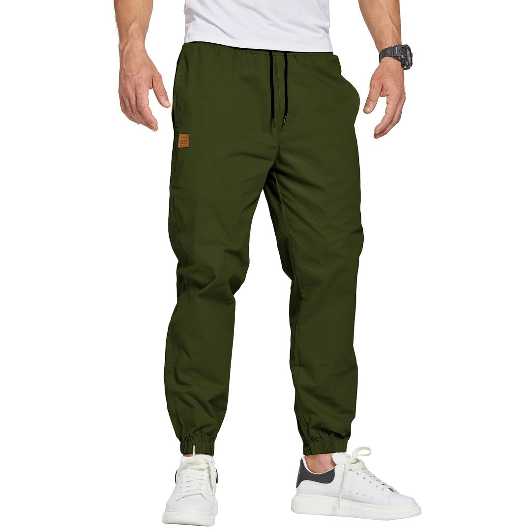 Herren Hose Chino Cargo Hose Freizeithose Baumwolle Sporthose Casual Jogginghose Elastische Taille m