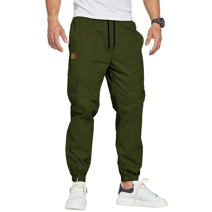 Herren Hose Chino Cargo Hose Freizeithose Baumwolle Sporthose Casual Jogginghose Elastische Taille m