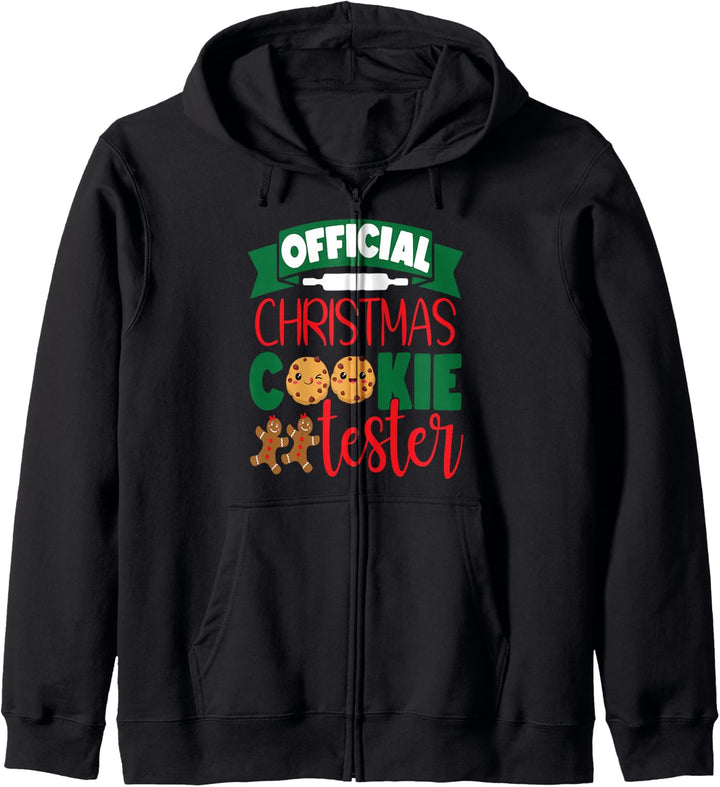 OFFICIAL CHRISTMAS COOKIE TESTER Kapuzenjacke