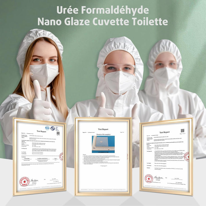 Rainsworth Nano Glaze Toilettendeckel Form D,Urea Formaldehyd Wc Sitz Mit Absenkautomatik,Ergonomisc