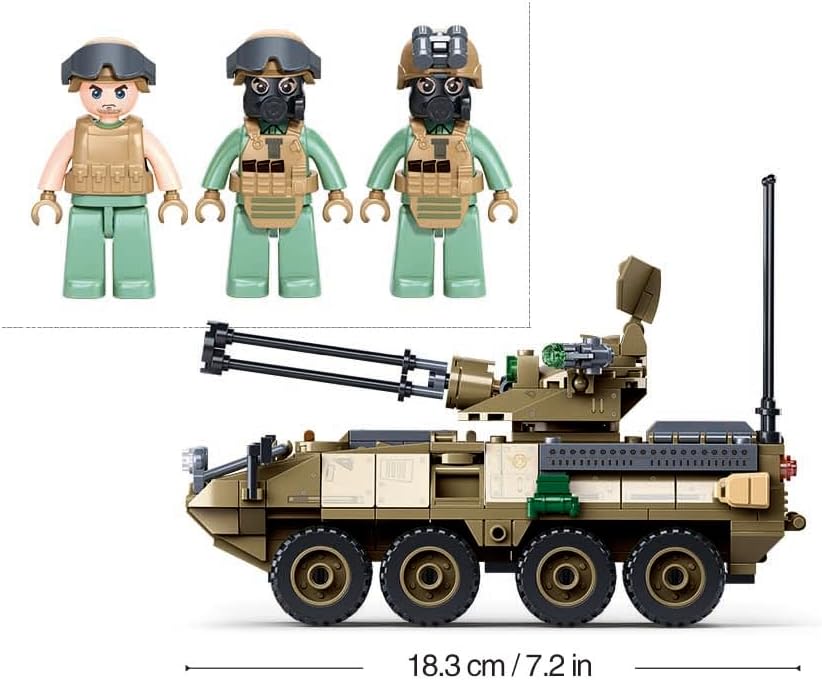 Sluban M38-B1258 OEF- Stryker ADS, 310 Stück