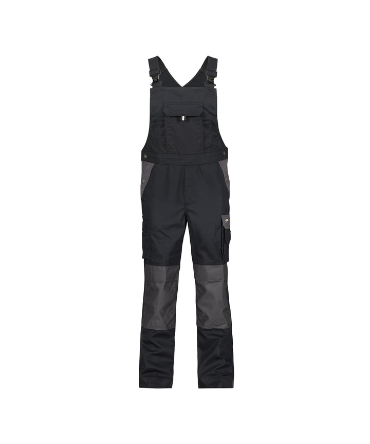 DASSY® Versailles Zweifarbige Latzhose mit Kniepolstertaschen DASSY CLASSIC PESCO 61 SCHWARZ/ZEMENTG