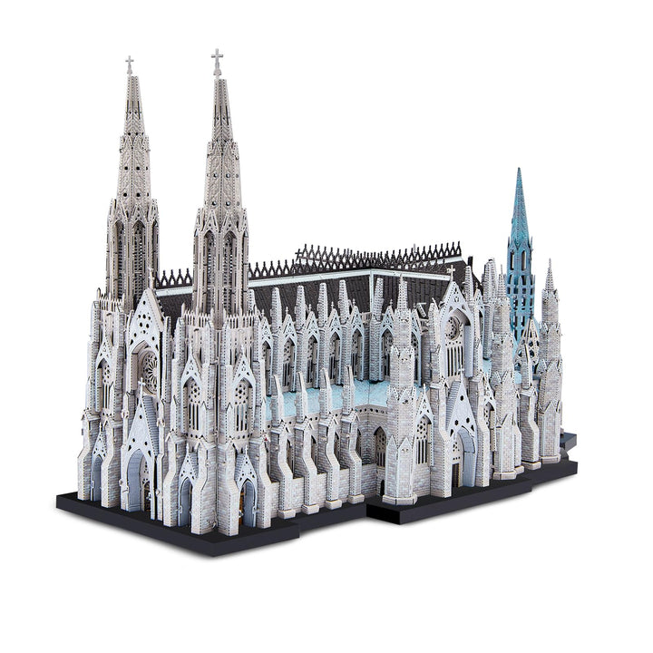 Piececool 3D Puzzle Architecture, 3D Puzzle Pierecool für 340 Edelstahl, Ganzes, 1:1 Wiederherstelle