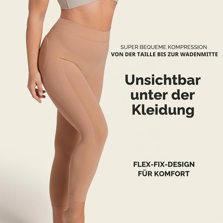 Leonisa Kompressionshose Damen – Strafft die Beine für Eine Schlankere Silhouette Ohne Po-Kompressio