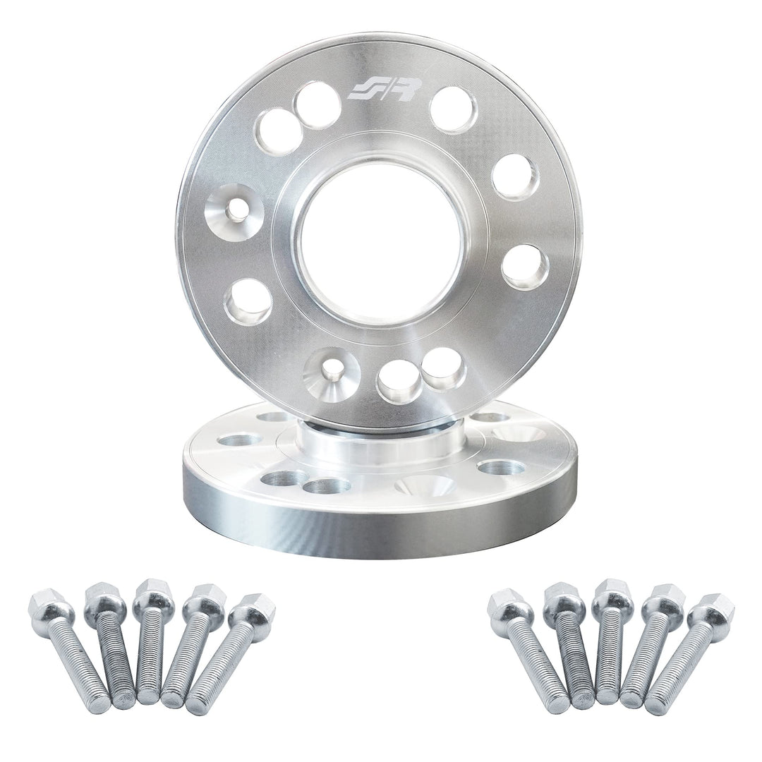 Simoni Racing DR044/B15 Spurverbreiterungen für Originalräder, mit Stahlschrauben, 16 mm, für Audi,