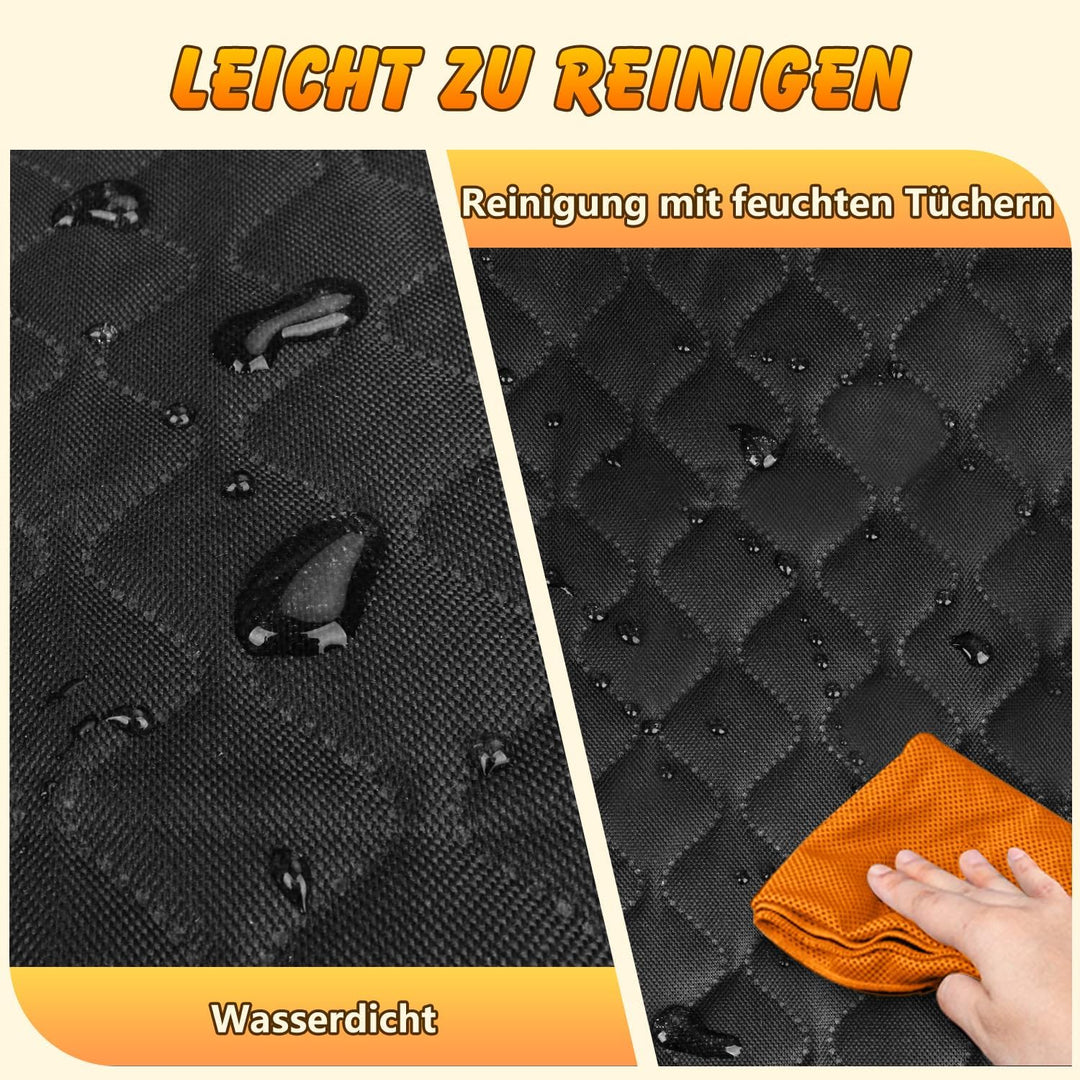 Alfheim Universal Kofferraumschutz für Hunde- Wasserdicht rutschfeste Waschbare Hundesitzrückseite m