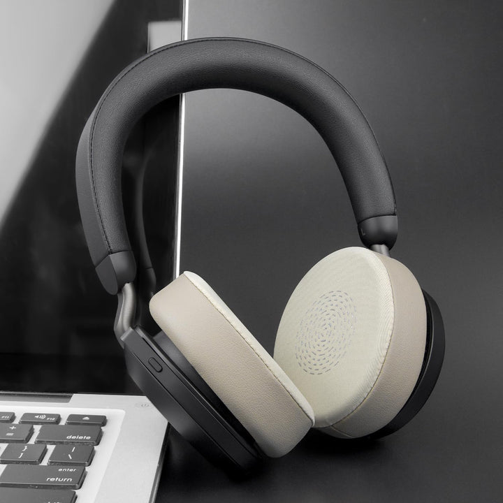 SOULWIT Kühlgel Ersatzpolster Ersatz Ohrpolster für Jabra Evolve2 75 PC Wireless Headset (passen Nic